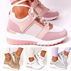 Women’s Thick-Sole Lace-Up Sneakers