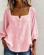 Women's Button Front Blouse