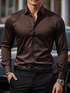 Men's Slim Fit Dress Shirt