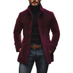 Men’s Button-Front Corduroy Jacket