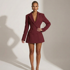 Women's Blazer Mini Dress