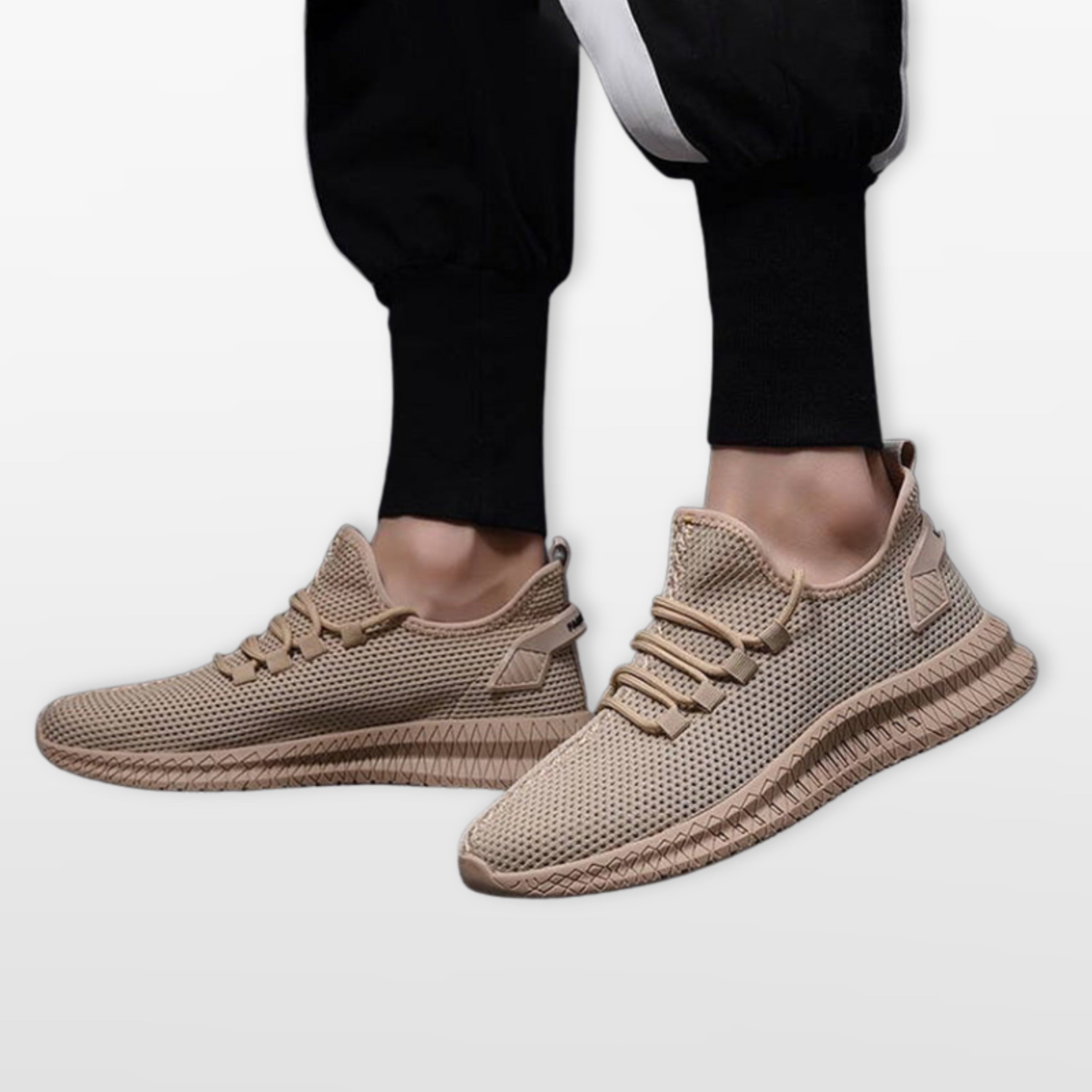 Men’s Breathable Mesh Sneakers Lightweight Slip-On