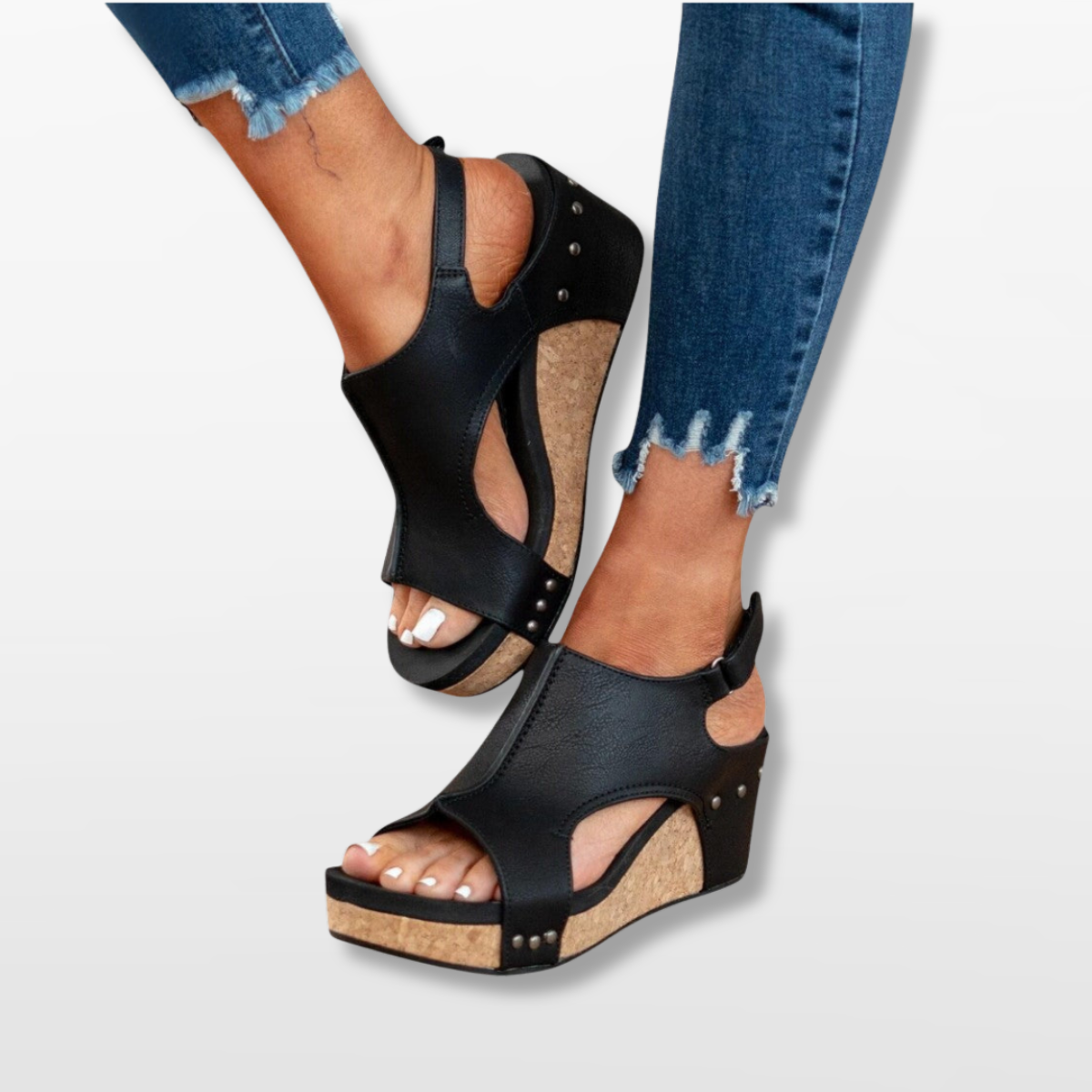 Women Casual Platform Slingback Sandals