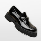 Men’s Chunky Loafers Platform Slip-On Shoes