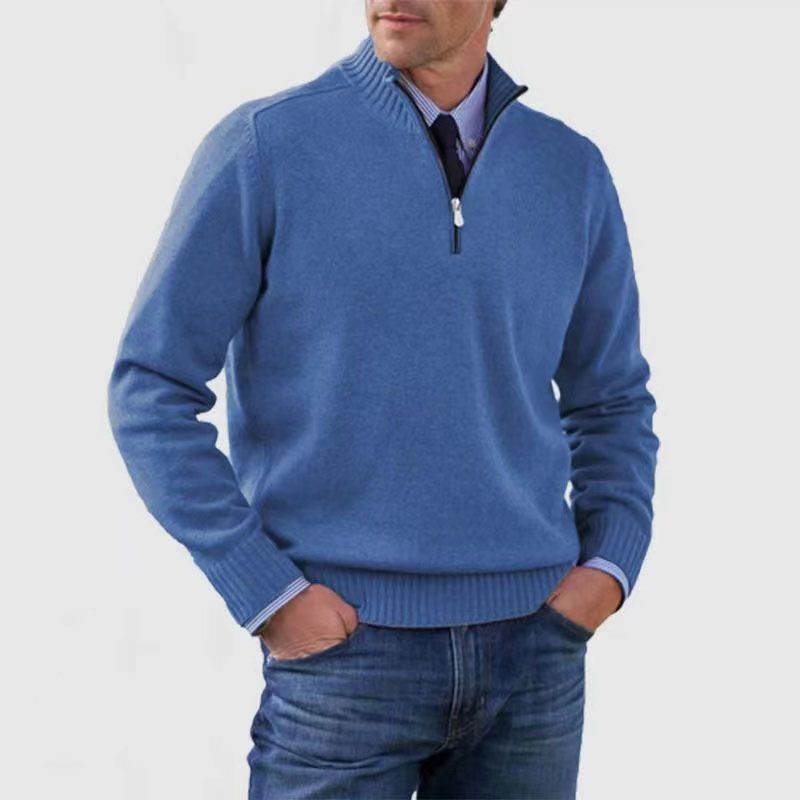 Men’s Classic Quarter-Zip Sweater