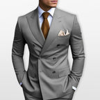 Men’s Double Breasted Suit Slim Fit Tailored