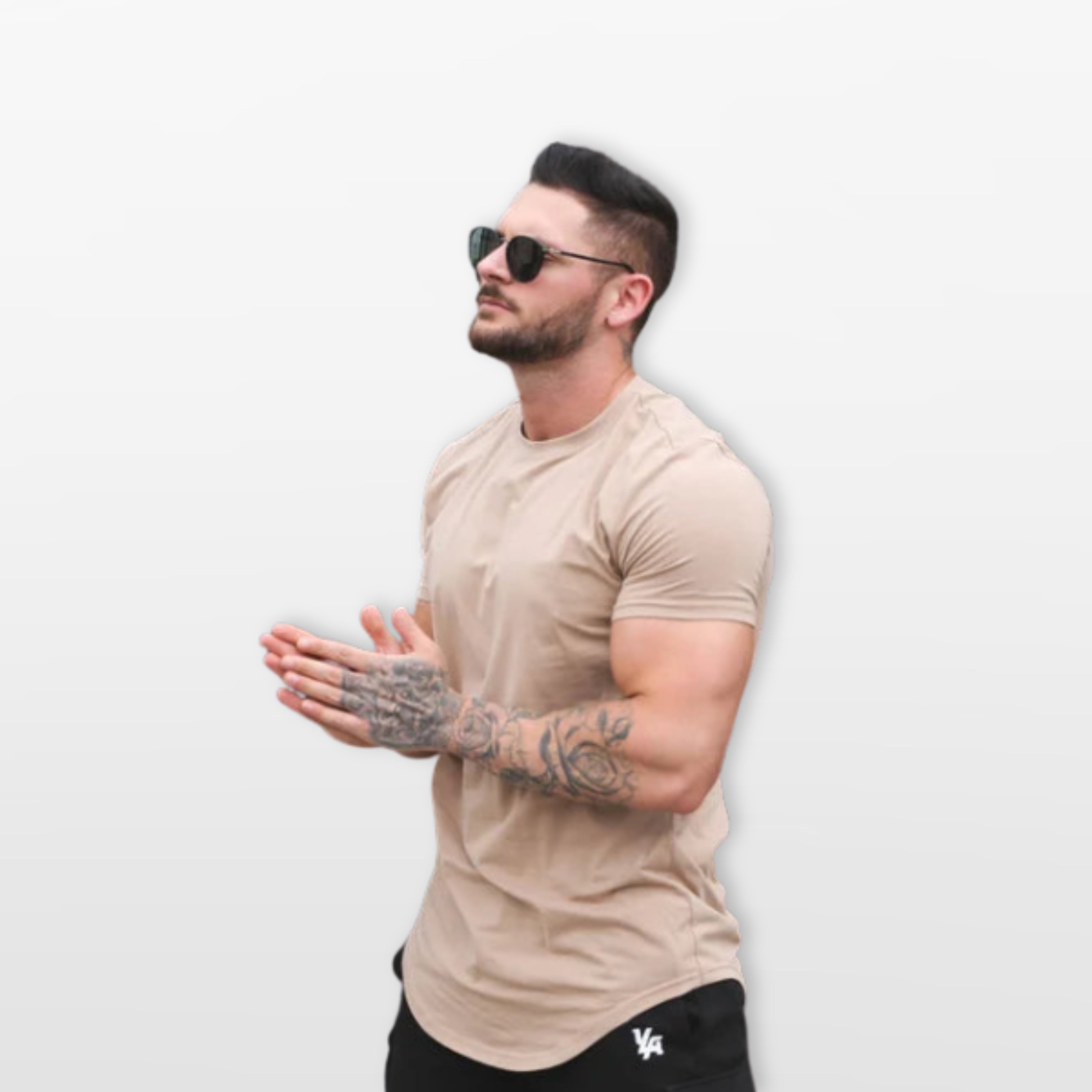 Men’s Slim Fit T Shirt Athletic Tee