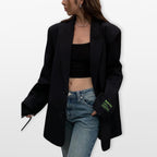 Women’s Oversized Blazer Tailored Jacket