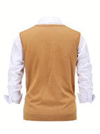Men’s Stylish Argyle Sweater Vest
