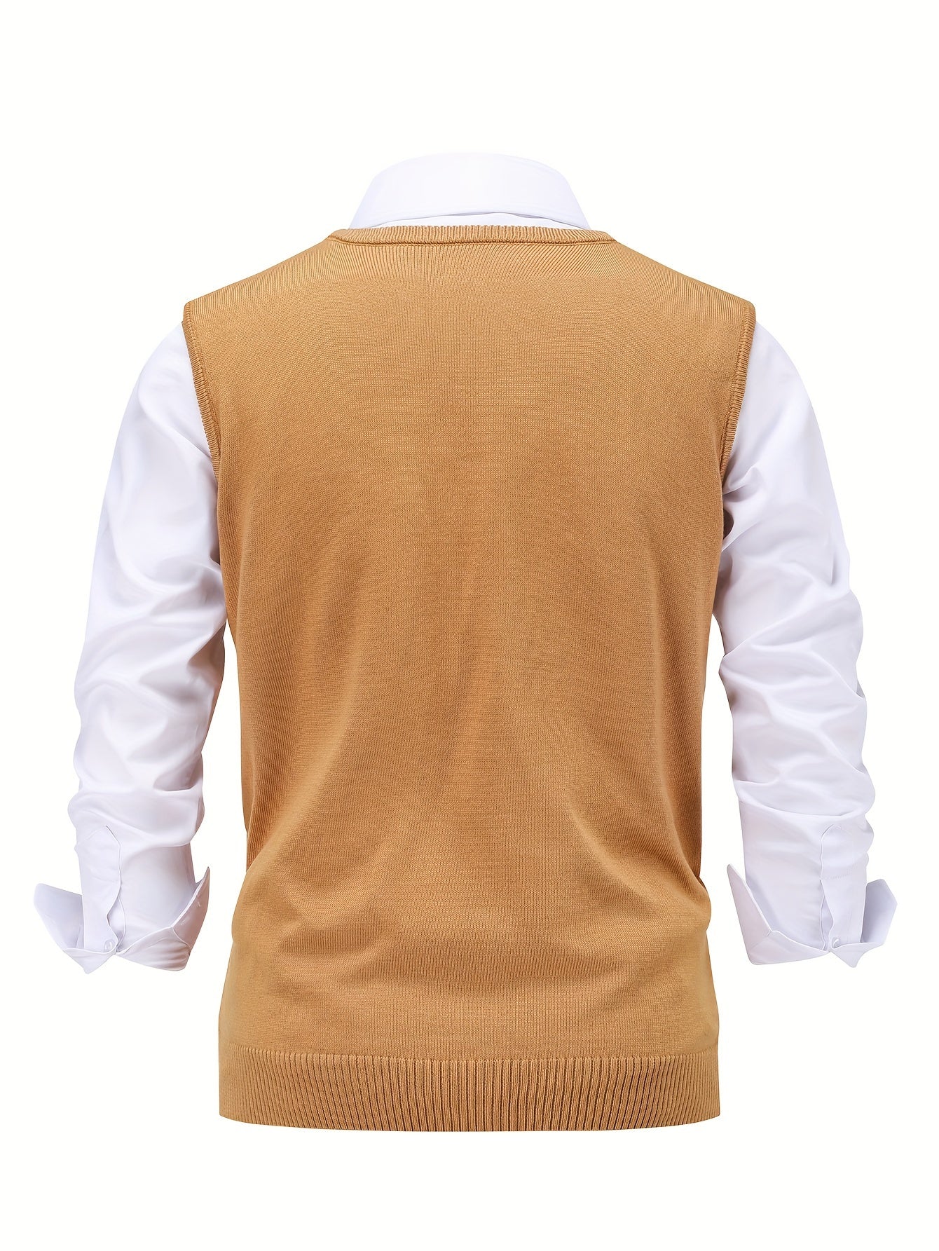 Men’s Stylish Argyle Sweater Vest