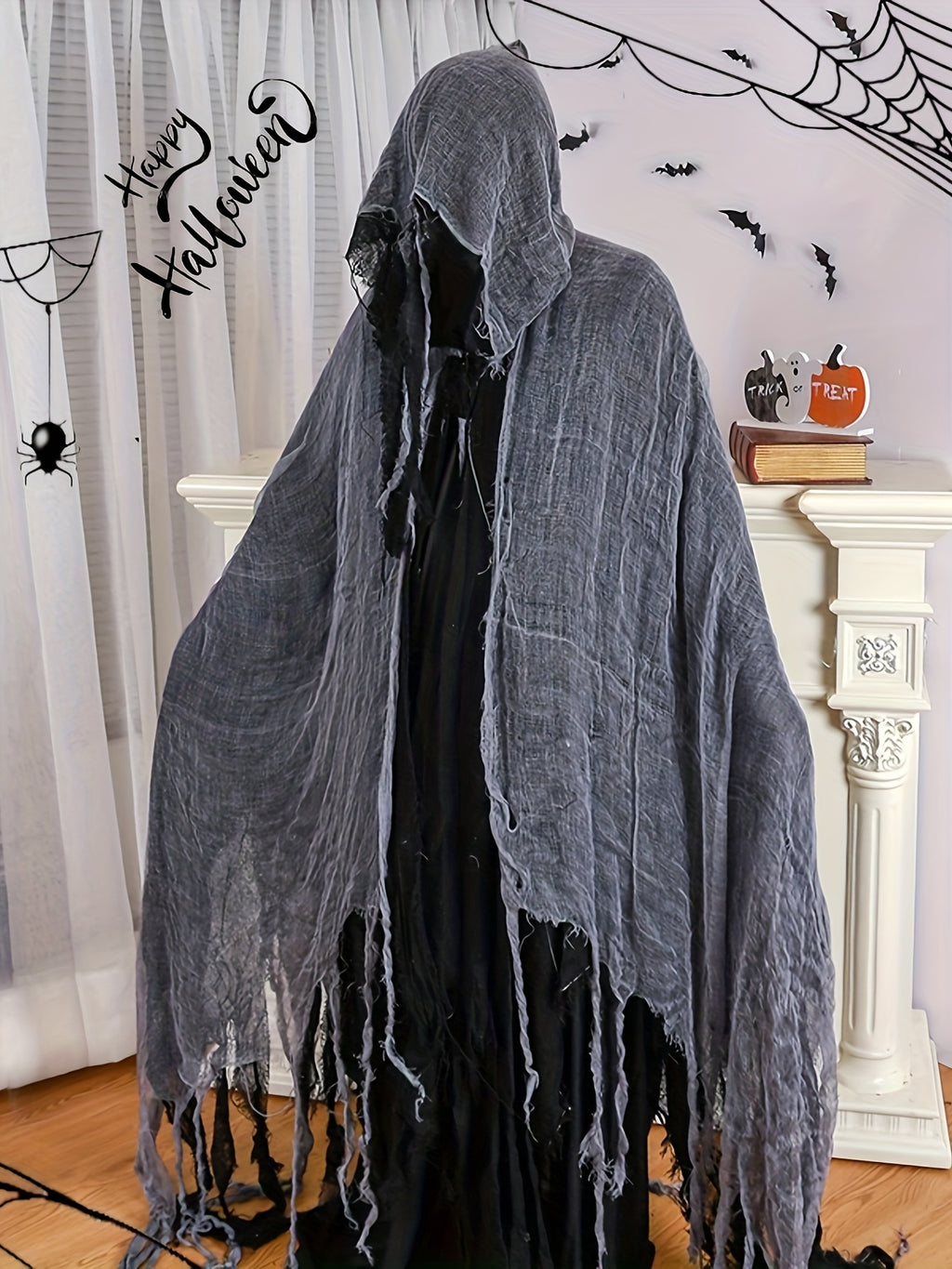 Men’s Halloween Hooded Reaper Costume