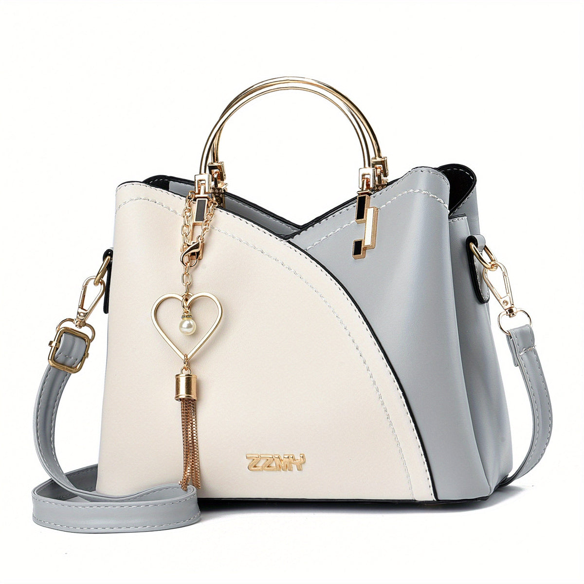 Women’s Structured Handbag With Shoulder Strap