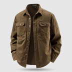 Men's Long Sleeve Button-Front Utility Shirt