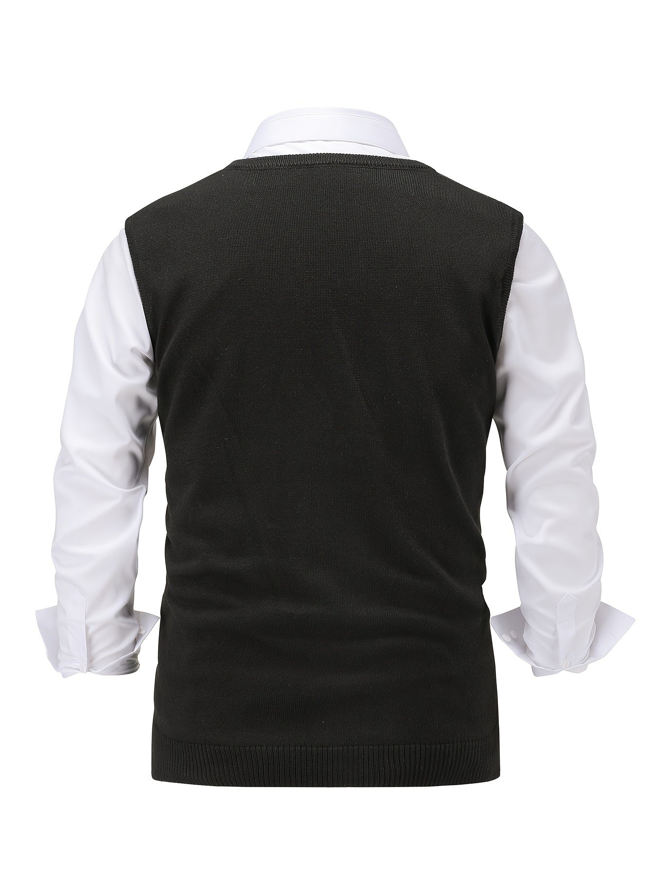 Men’s Stylish Argyle Sweater Vest