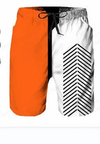 Men's Graphic Drawstring Swim Shorts