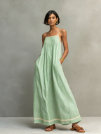 Women’s Striped Cami Maxi Dress