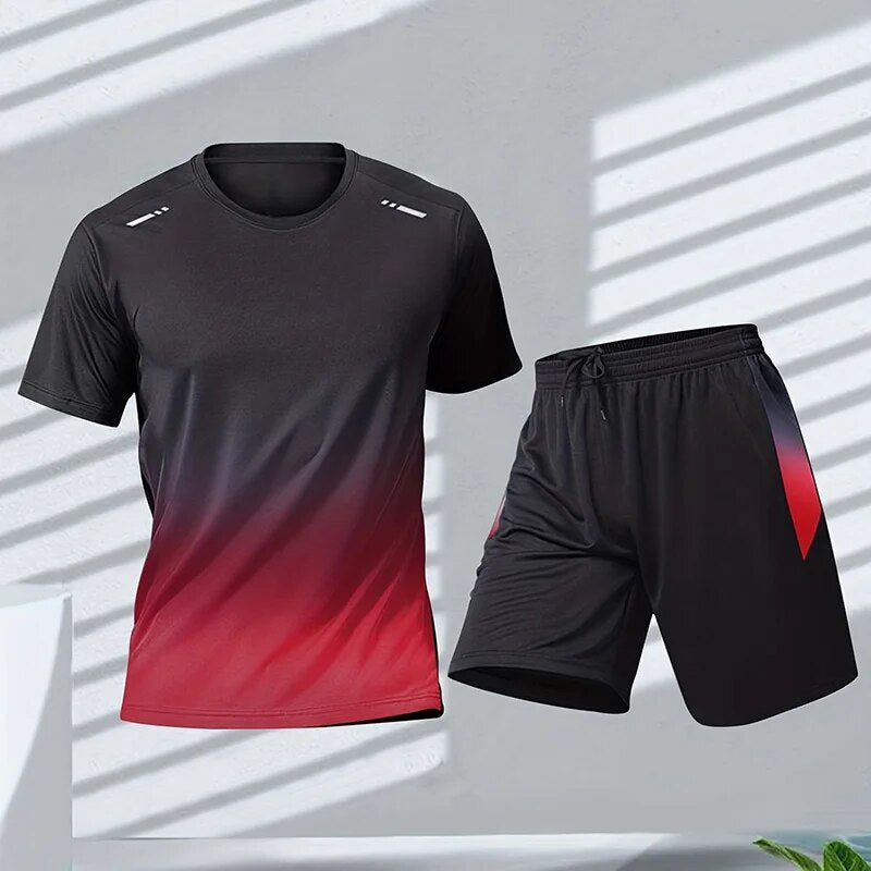 Men's Performance Shirt And Shorts Set