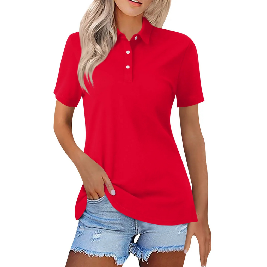 Women's Relaxed Fit Polo Shirt