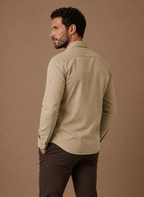 Men's Long Sleeve Button-Up Shirt