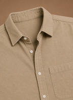 Men's Long Sleeve Button-Up Shirt
