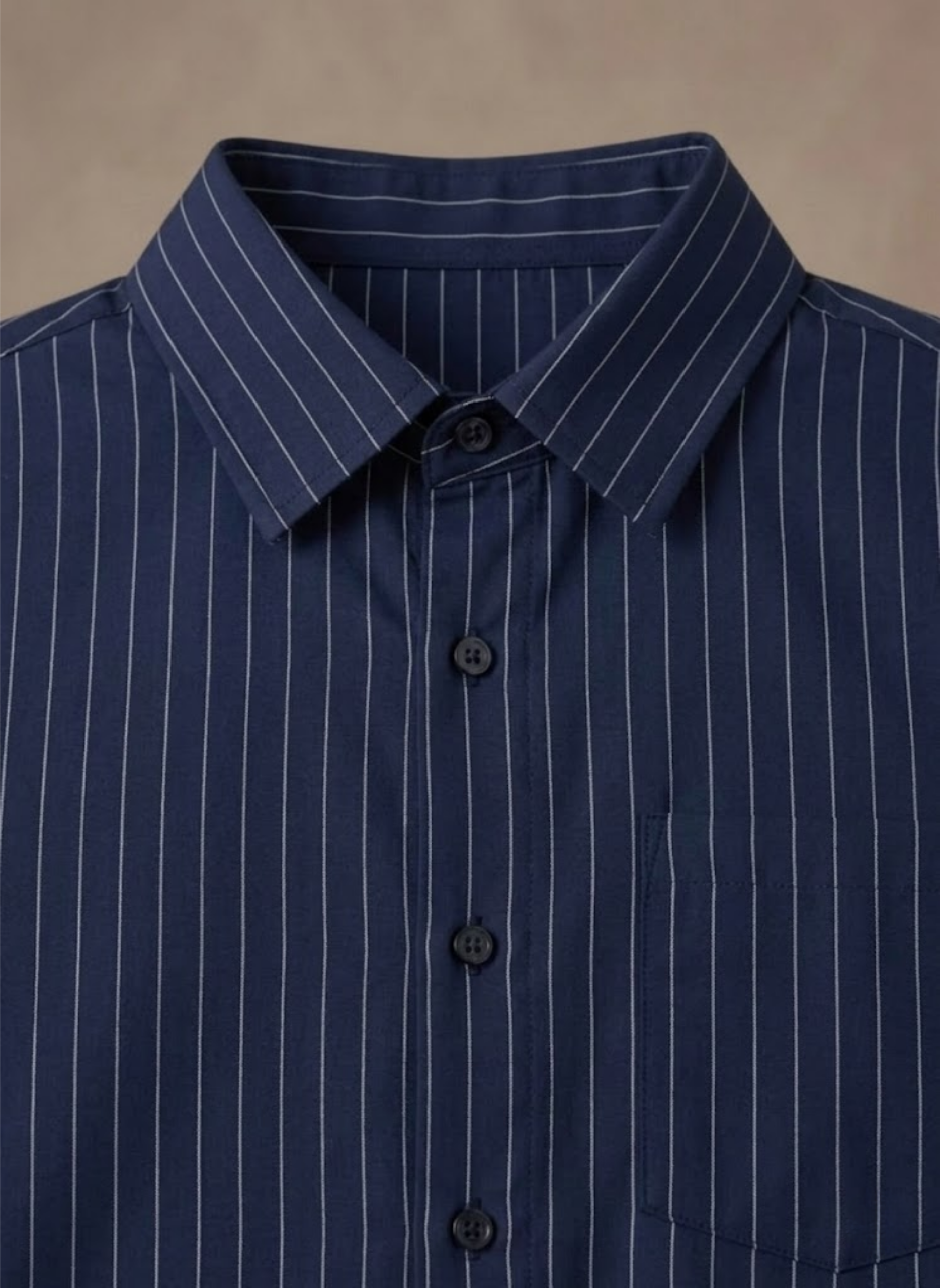 Men's Long Sleeve Button-Up Dress Shirt