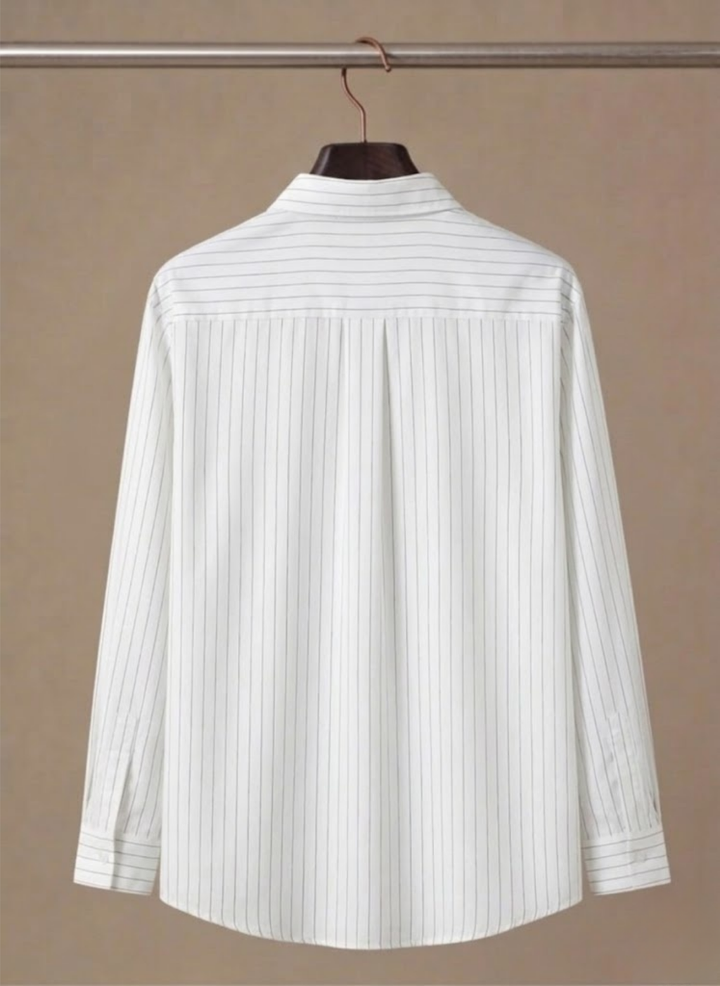 Men's Long Sleeve Button-Up Dress Shirt