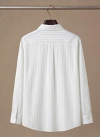 Men's Long Sleeve Button-Up Dress Shirt