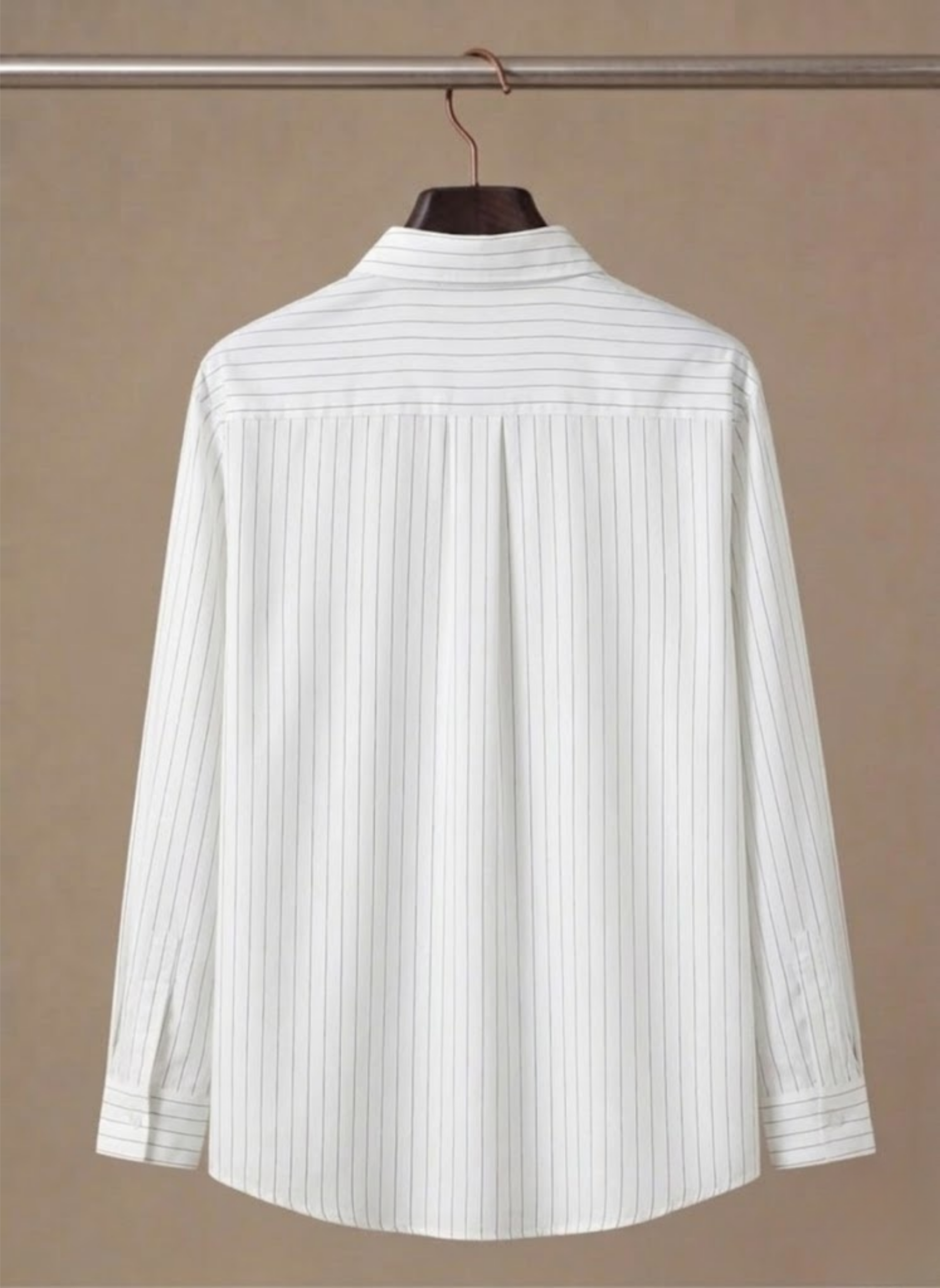 Men's Long Sleeve Button-Up Dress Shirt