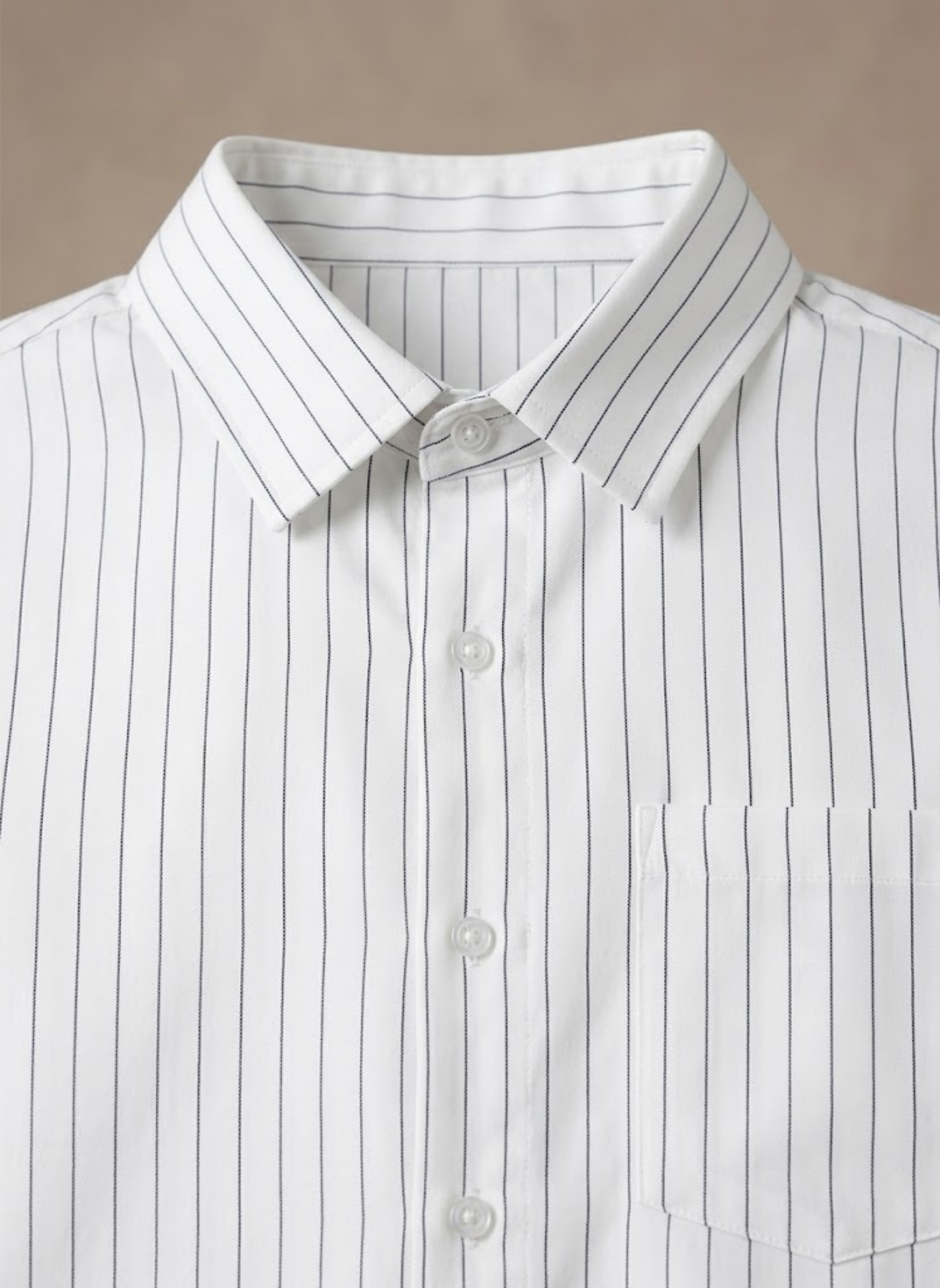 Men's Long Sleeve Button-Up Dress Shirt