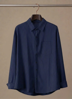Men's Long Sleeve Button-Up Dress Shirt