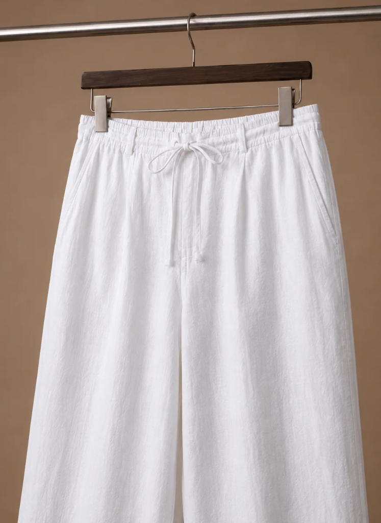 Men's Drawstring Straight Leg Pants