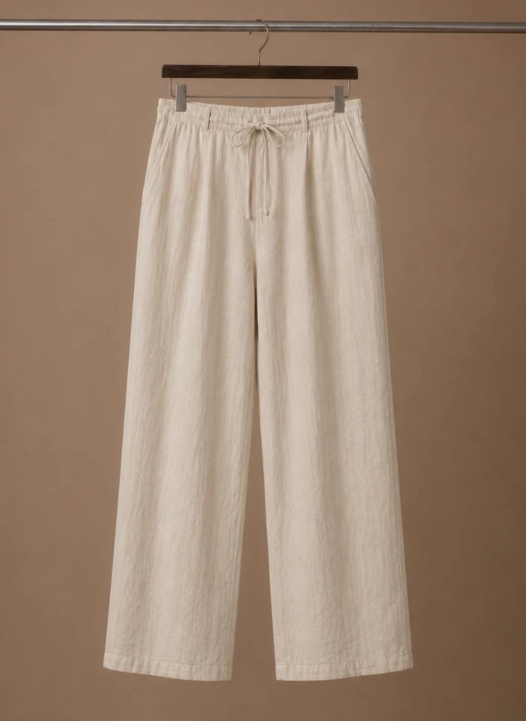 Men's Drawstring Straight Leg Pants