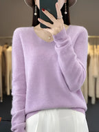 Women's Crew Neck Knit Sweater