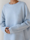 Women’s Relaxed Crew-Neck Oversized Sweater