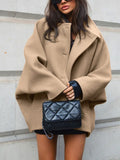 Women's Relaxed Short Button Jacket