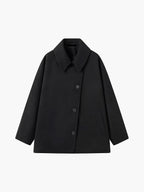 Women's Relaxed Short Button Jacket