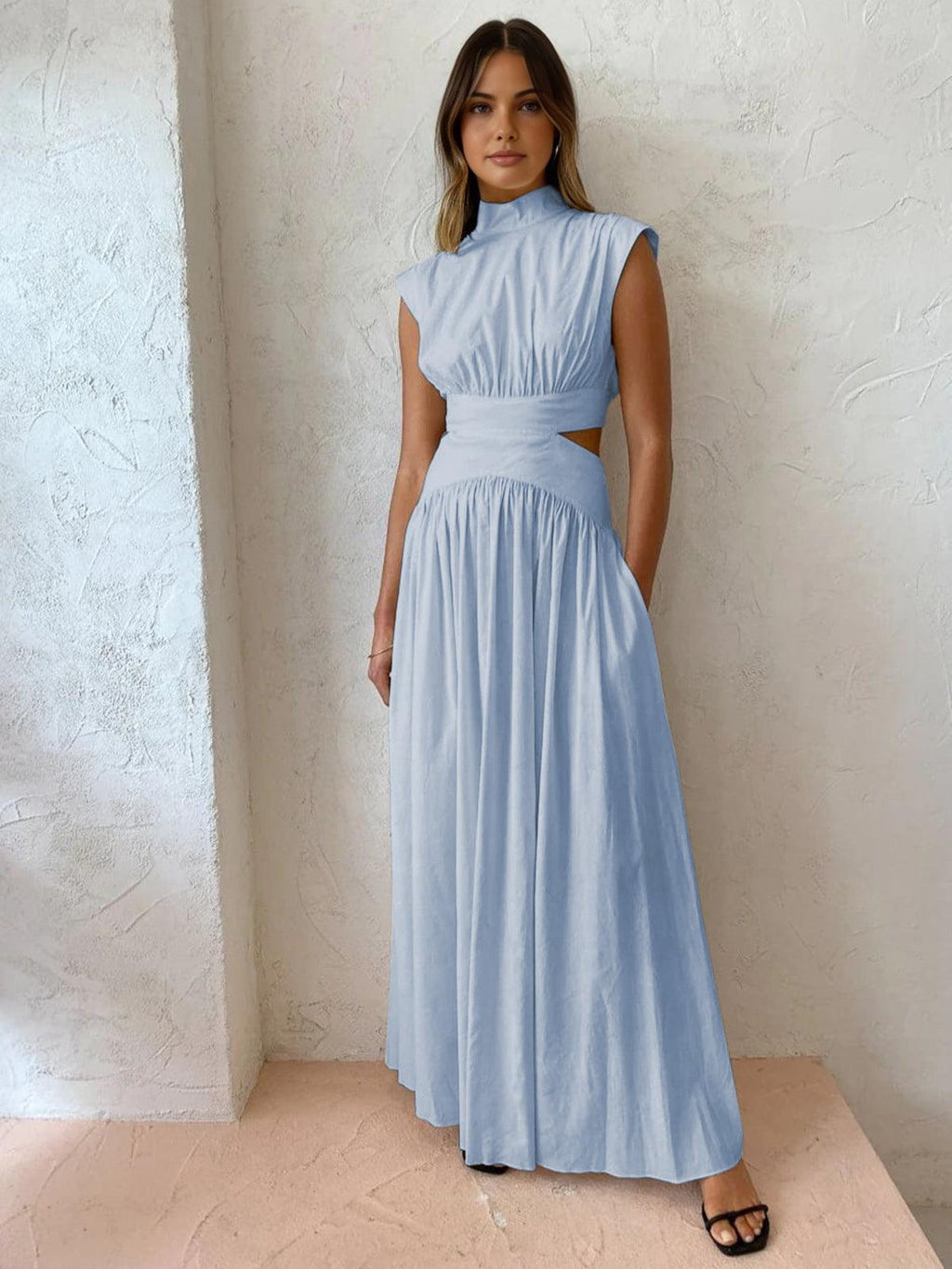 Women's Elegant Cut Out Maxi Dress