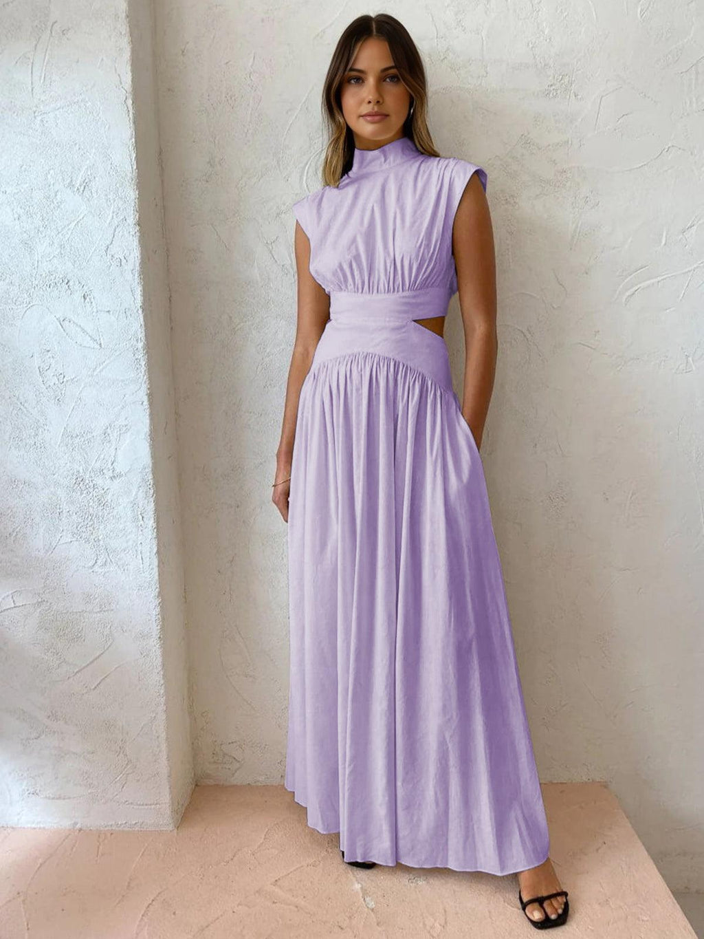 Women's Elegant Cut Out Maxi Dress