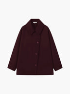 Women's Relaxed Short Button Jacket