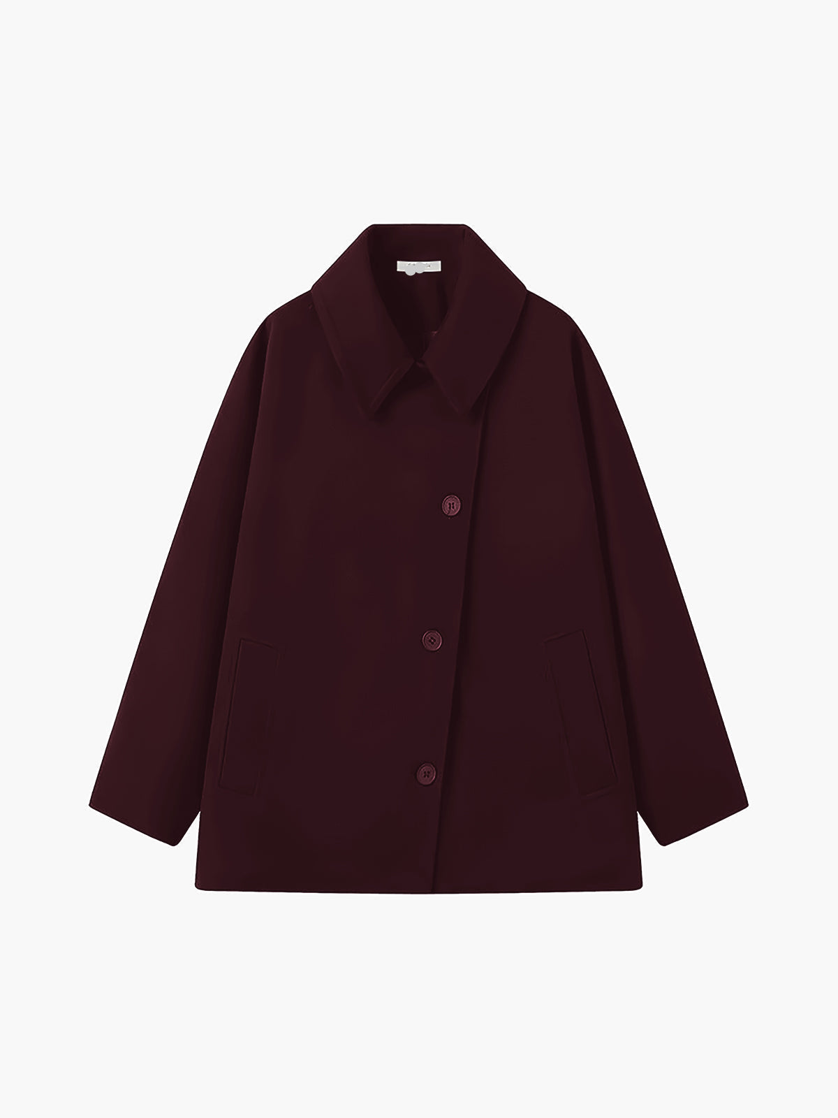 Women's Relaxed Short Button Jacket
