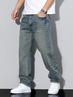 Men’s Relaxed Straight-Leg Jeans