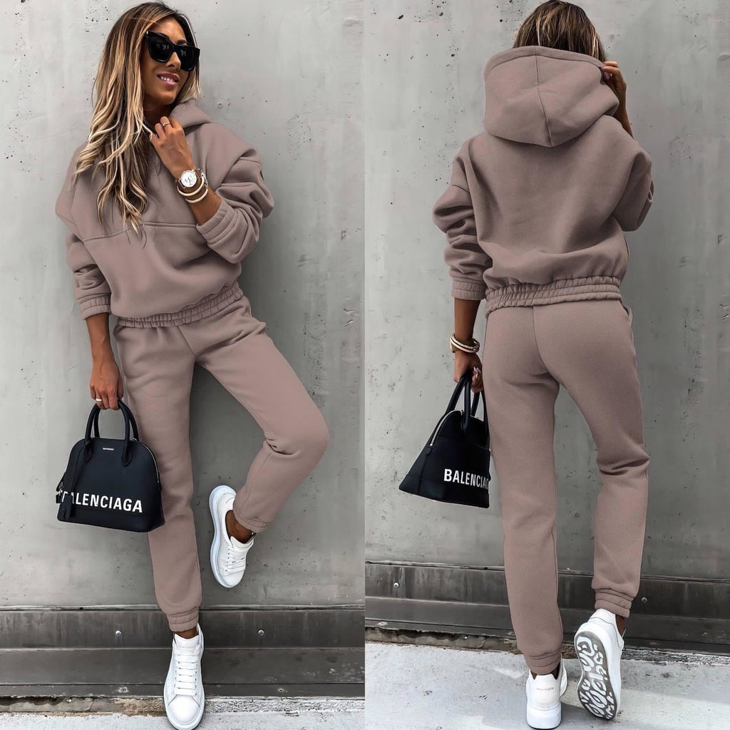 Women’s Hoodie and Jogger Tracksuit Set