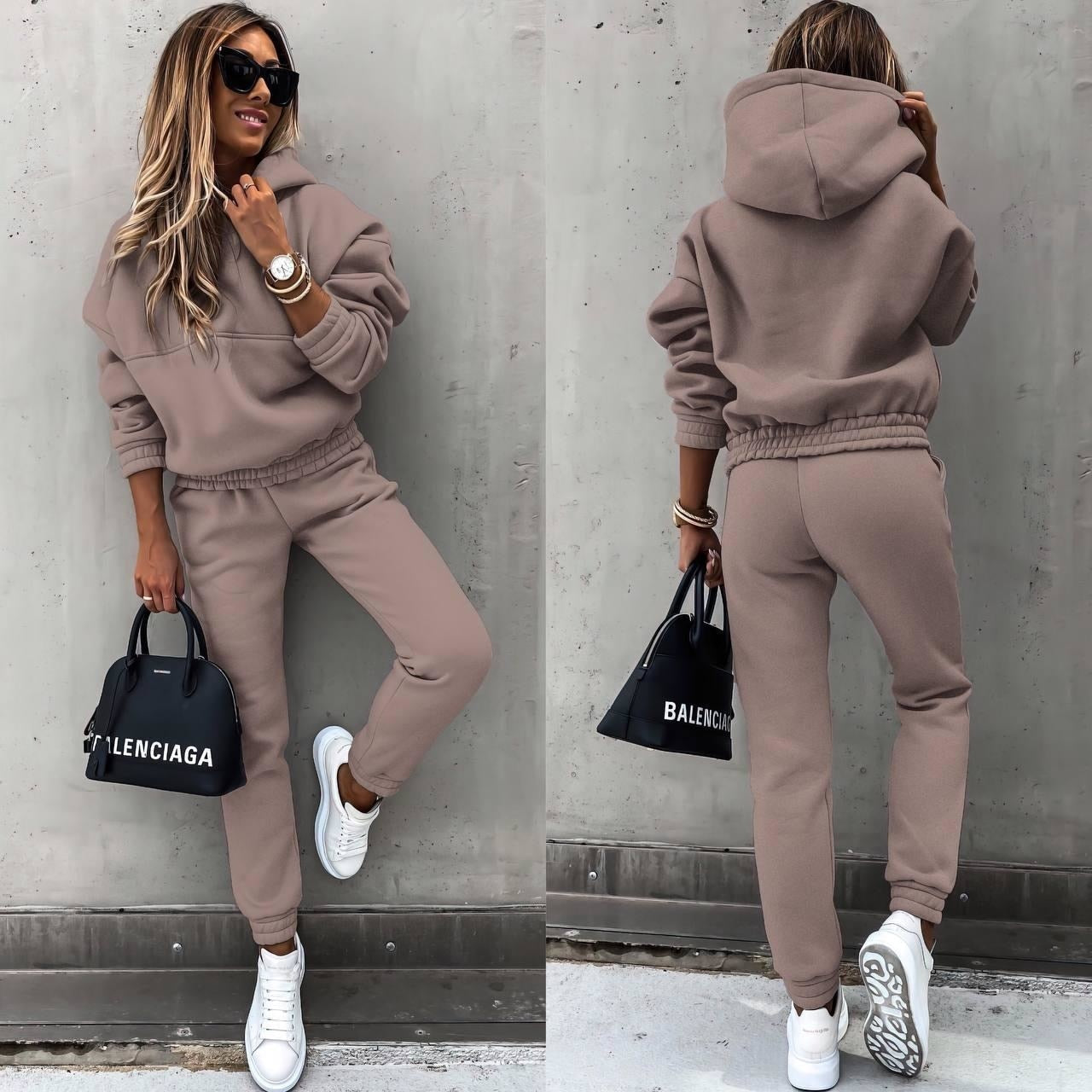 Women’s Hoodie and Jogger Tracksuit Set
