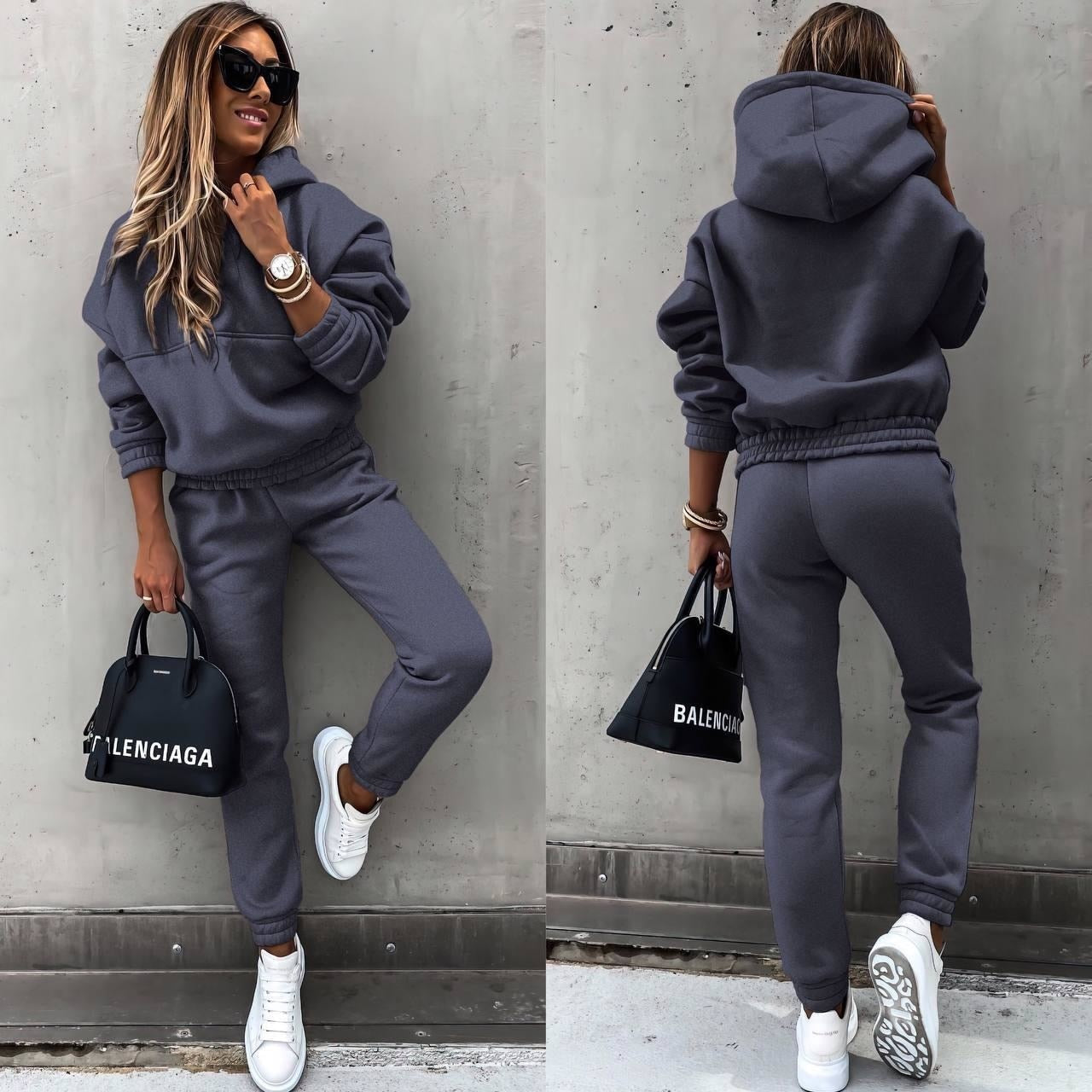 Women’s Hoodie and Jogger Tracksuit Set