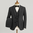 Men's Three-Piece Blazer Vest Trouser Suit