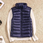 Women’s Quilted Zip-Up Puffer Vest