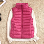 Women’s Quilted Zip-Up Puffer Vest