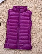 Women’s Quilted Zip-Up Puffer Vest