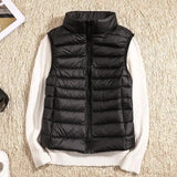 Women’s Quilted Zip-Up Puffer Vest