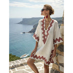 Women's Embroidered Tunic Dress